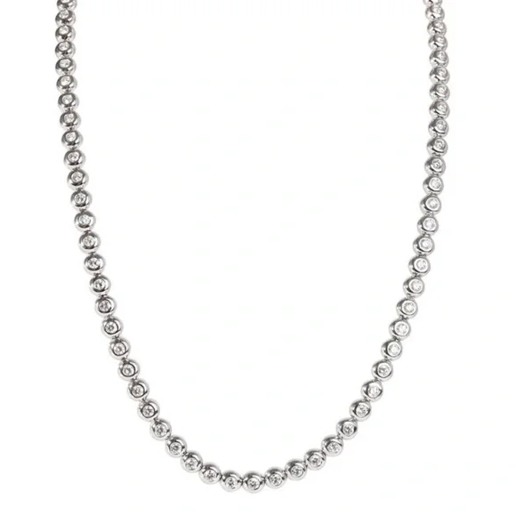 Tiffany & Co. Diamond Necklace in Platinum, '5.50 CTW' - Picture 2 of 11